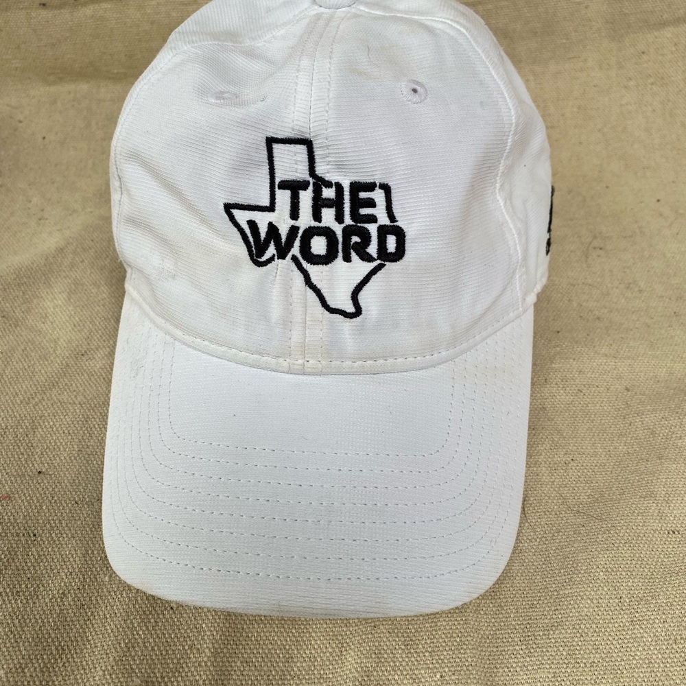 Incarnate Word Adidas White Cap with Black Embroidery